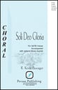 Soli Deo Gloria SATB choral sheet music cover